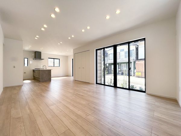 藤沢市鵠沼藤が谷3丁目 新築戸建 リビング