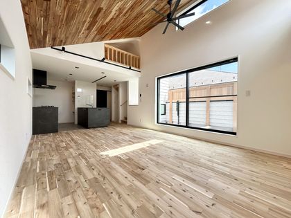 藤沢市鵠沼海岸7丁目 新築戸建 B号棟 リビング