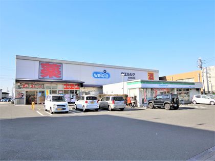 藤沢市柄沢2丁目 戸建 ウエルシア藤沢柄沢店(約200m) ウエルシア藤沢柄沢店(約200m)