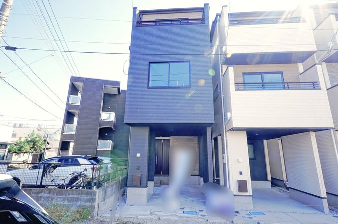 藤沢市本鵠沼3丁目 新築戸建 1号棟 外観 藤沢市本鵠沼3丁目 新築戸建 1号棟 外観
