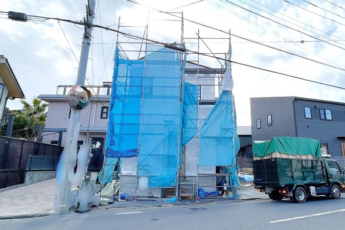 藤沢市鵠沼海岸3丁目 新築戸建 1号棟 外観 藤沢市鵠沼海岸3丁目 新築戸建 1号棟 外観