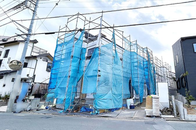 藤沢市鵠沼海岸3丁目 新築戸建 1号棟 外観 藤沢市鵠沼海岸3丁目 新築戸建 1号棟 外観