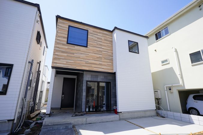 藤沢市鵠沼海岸5丁目 新築戸建 1号棟 外観 藤沢市鵠沼海岸5丁目 新築戸建 1号棟 外観