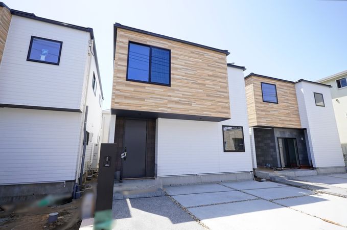 藤沢市鵠沼海岸5丁目 新築戸建 2号棟 外観 藤沢市鵠沼海岸5丁目 新築戸建 2号棟 外観
