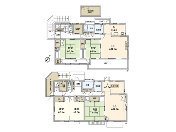 藤沢市本藤沢3丁目 戸建 間取図(平面図) 藤沢市本藤沢3丁目 戸建 間取図(平面図)