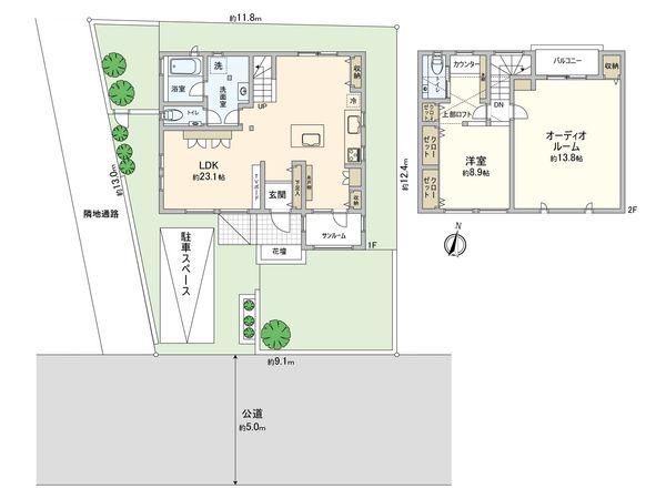 間取図(平面図)