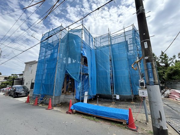 藤沢市鵠沼松が岡3丁目 新築戸建 1号棟 外観