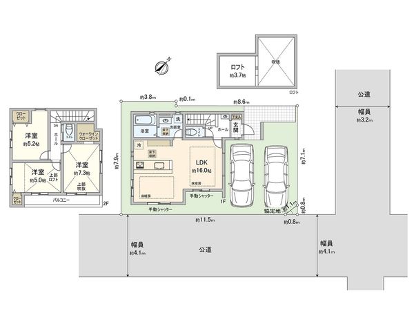 間取図(平面図)