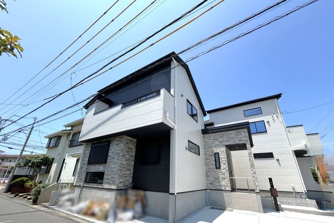 藤沢市鵠沼海岸3丁目 新築戸建 1号棟 外観 藤沢市鵠沼海岸3丁目 新築戸建 1号棟 外観