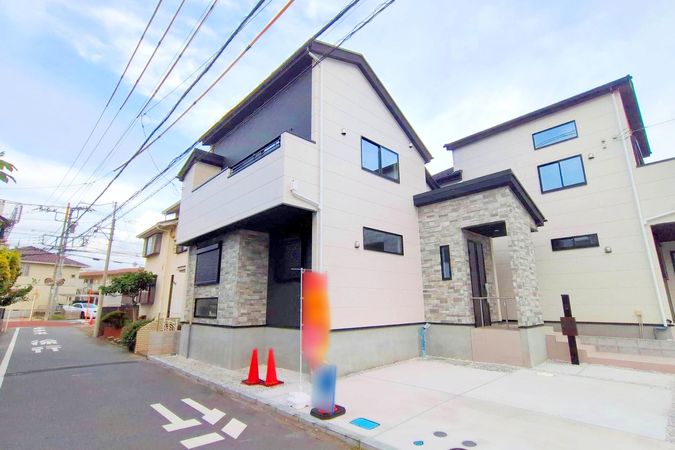 藤沢市鵠沼海岸3丁目 新築戸建 1号棟 外観 藤沢市鵠沼海岸3丁目 新築戸建 1号棟 外観