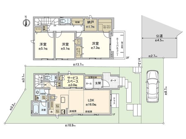 間取図(平面図)
