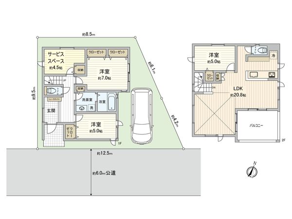 間取図(平面図)