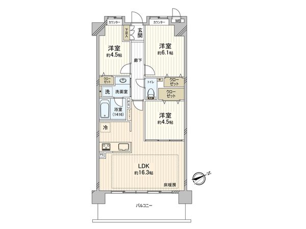 間取図(平面図)