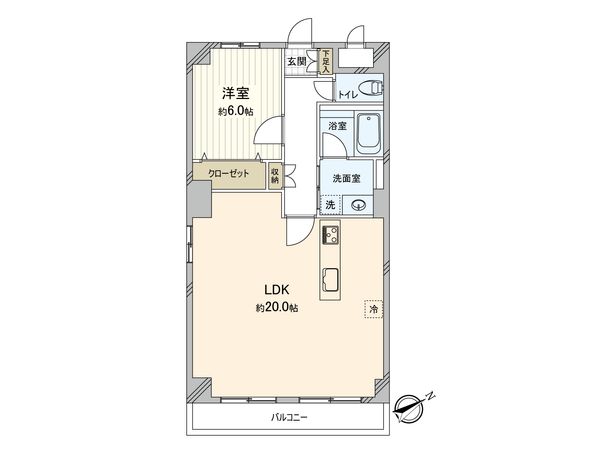 ライオンズマンション片瀬江ノ島第2 間取図(平面図) ライオンズマンション片瀬江ノ島第2 間取図(平面図)