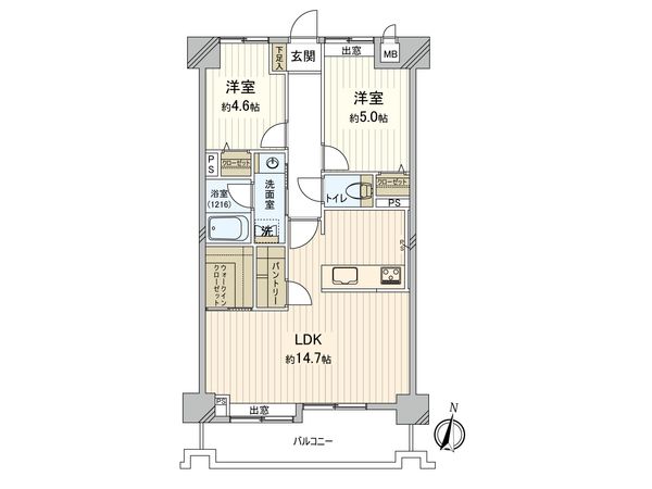 間取図(平面図)