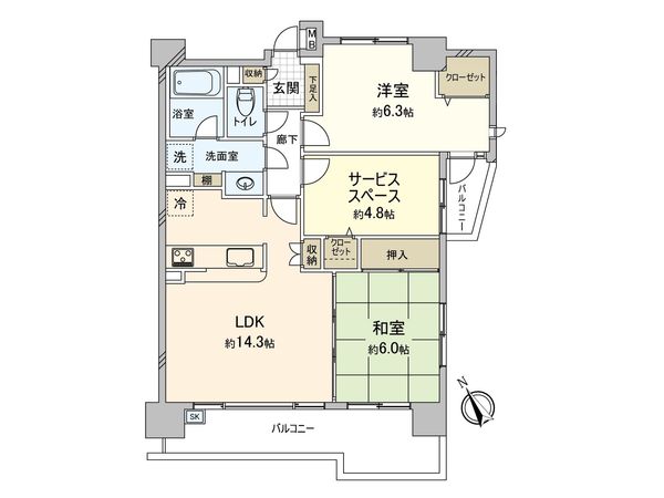 間取図(平面図)