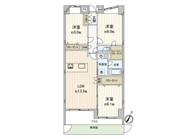 間取図(平面図)