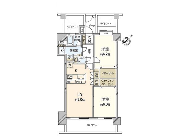 クリオ藤沢七番館 間取図(平面図) 間取図(平面図)