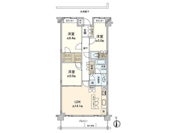 パークハウス鵠沼海岸 間取図(平面図) パークハウス鵠沼海岸 間取図(平面図)