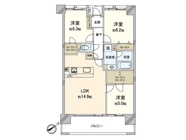 ミサワホームズ藤沢 間取図(平面図) 間取図(平面図)