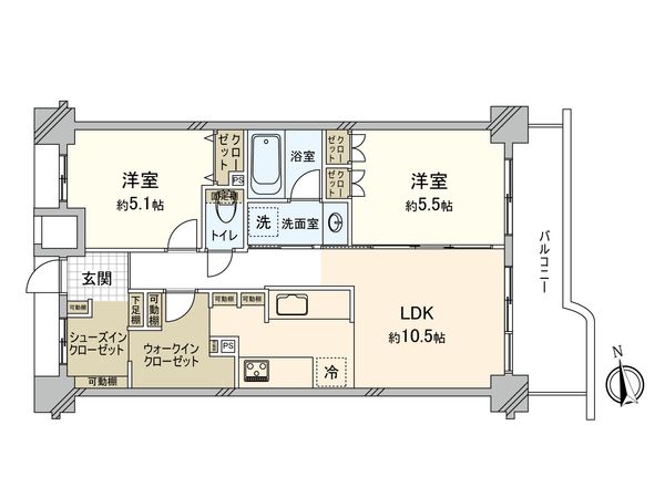 ナイスアーバン藤沢 間取図(平面図) 間取図(平面図)