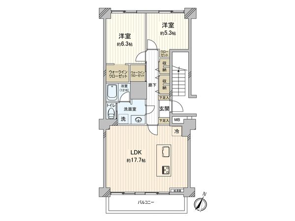 東急ドエルフェニックス 間取図(平面図) 間取図(平面図)