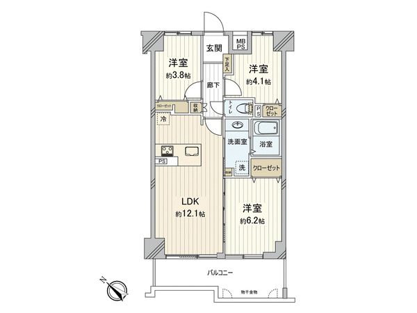 間取図(平面図)