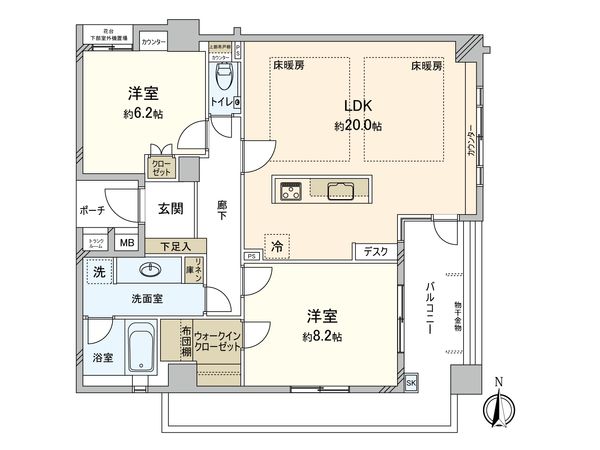 間取図(平面図)
