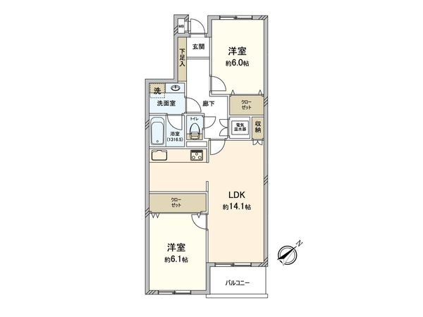 間取図(平面図)