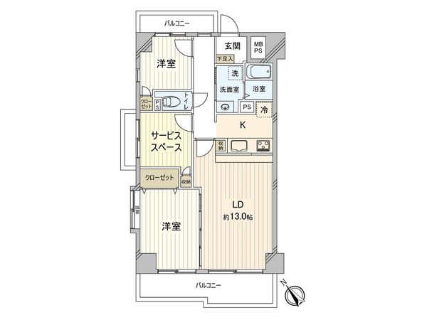 間取図(平面図)