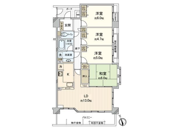 間取図(平面図)