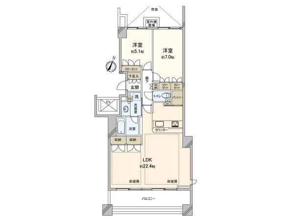 間取図(平面図)