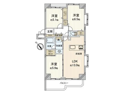 間取図(平面図) 間取図(平面図)