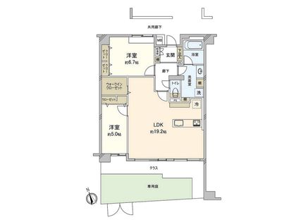 間取図(平面図)