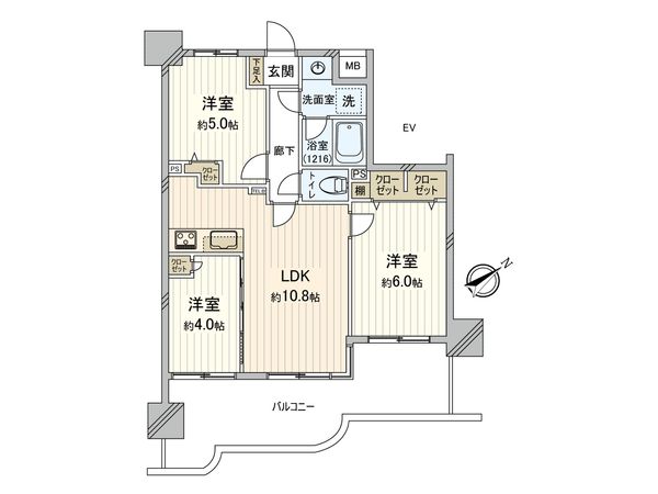 ナイスアーバン藤沢 間取図(平面図) 間取図(平面図)