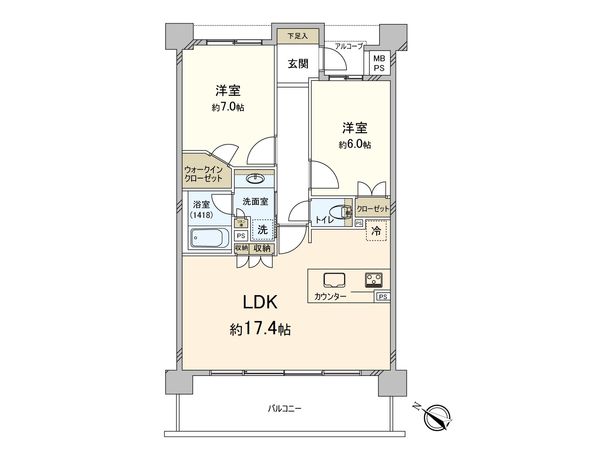 間取図(平面図)