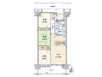 間取図(平面図)