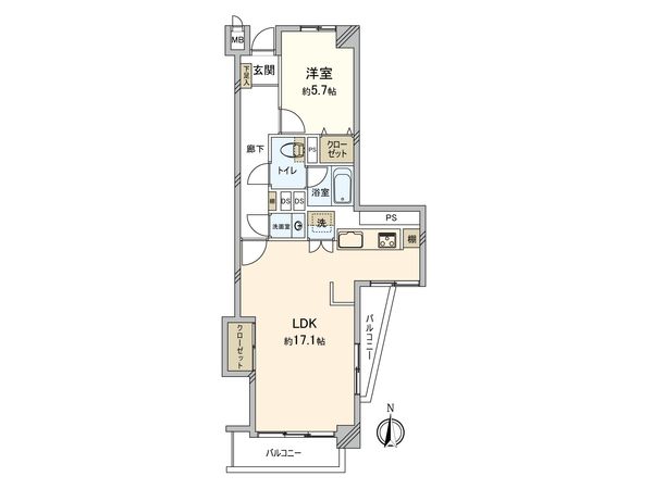 鵠沼フラワーマンション 間取図(平面図) 鵠沼フラワーマンション 間取図(平面図)