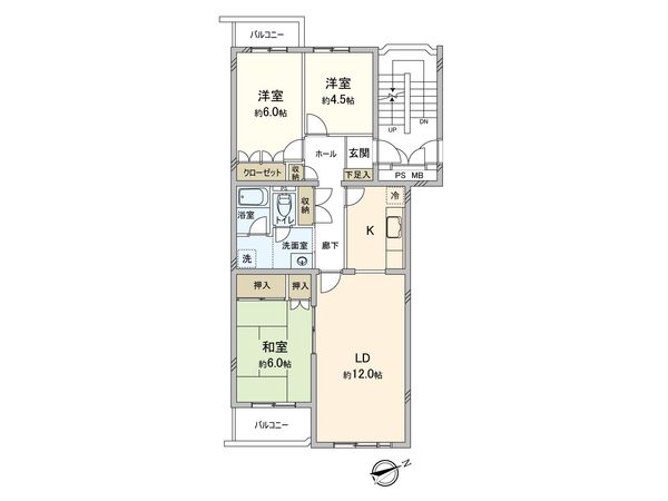 湘南ニューライフ 間取図(平面図) 湘南ニューライフ 間取図(平面図)