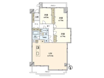 間取図(平面図)