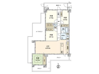 間取図(平面図)