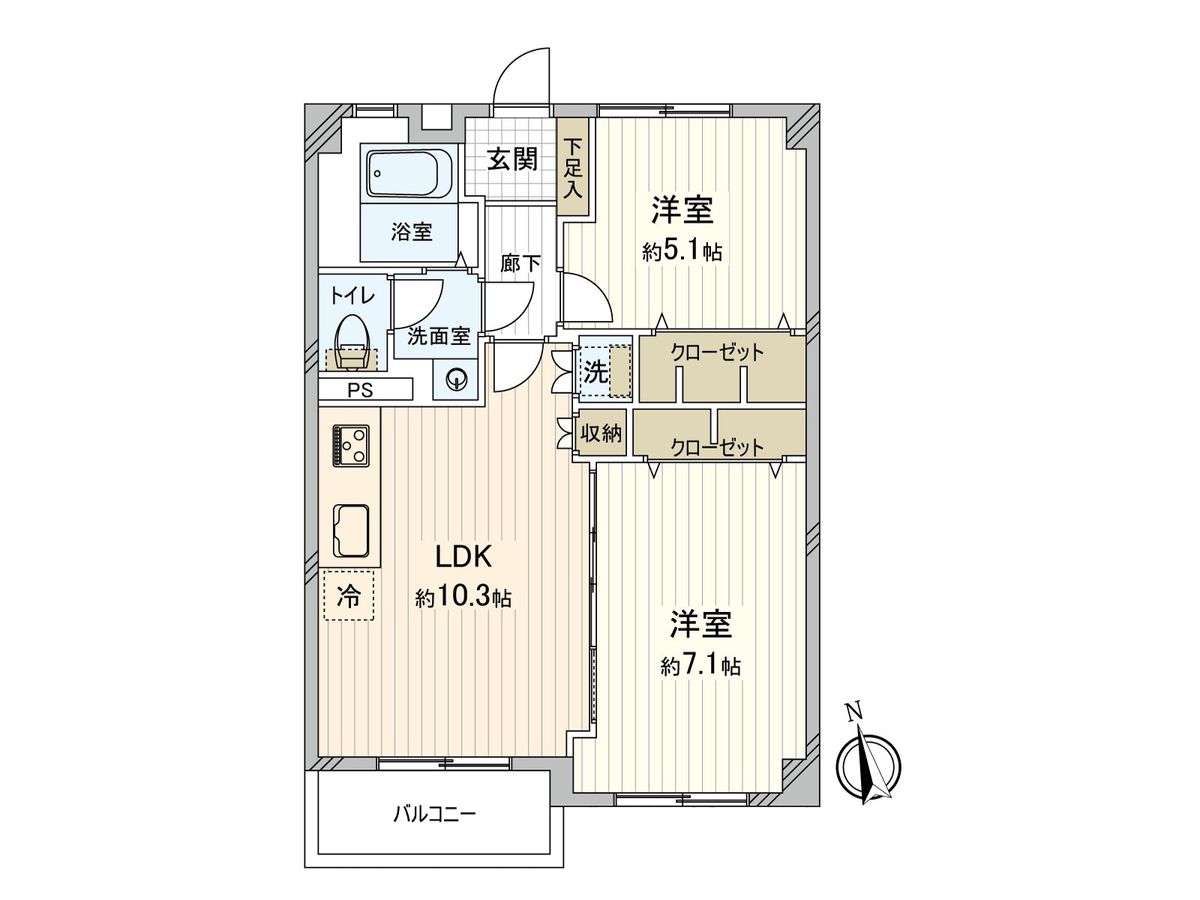 間取図(平面図)