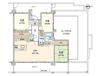 間取図(平面図)