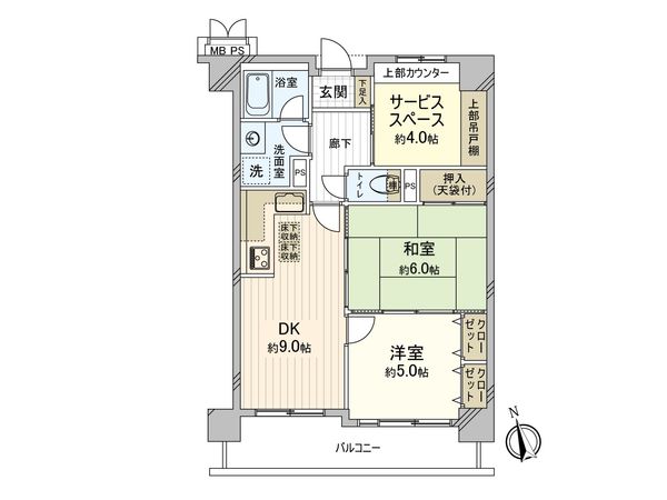 ライオンズマンション藤沢弥勒寺 間取図(平面図) ライオンズマンション藤沢弥勒寺 間取図(平面図)