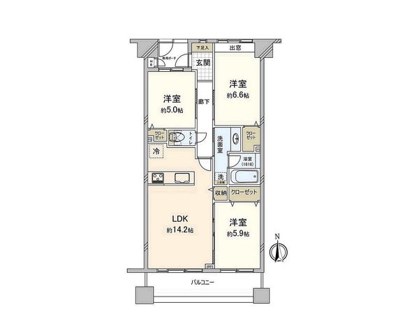 間取図(平面図)
