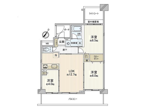 ナイスステージ湘南鵠沼 間取図(平面図) ナイスステージ湘南鵠沼 間取図(平面図)