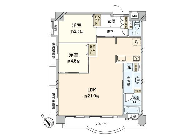 ザ・ヴィスタ江ノ島海岸通り 間取図(平面図) ザ・ヴィスタ江ノ島海岸通り 間取図(平面図)