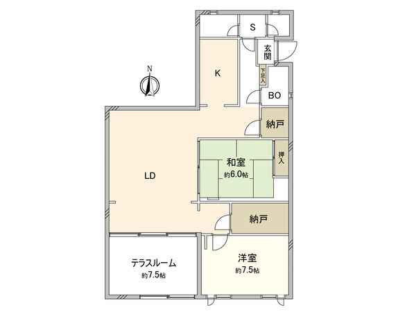 間取図(平面図)