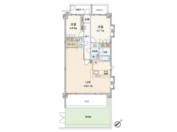 藤和シティホームズ鵠沼海岸 間取図(平面図) 藤和シティホームズ鵠沼海岸 間取図(平面図)