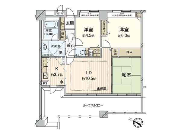 間取図(平面図)